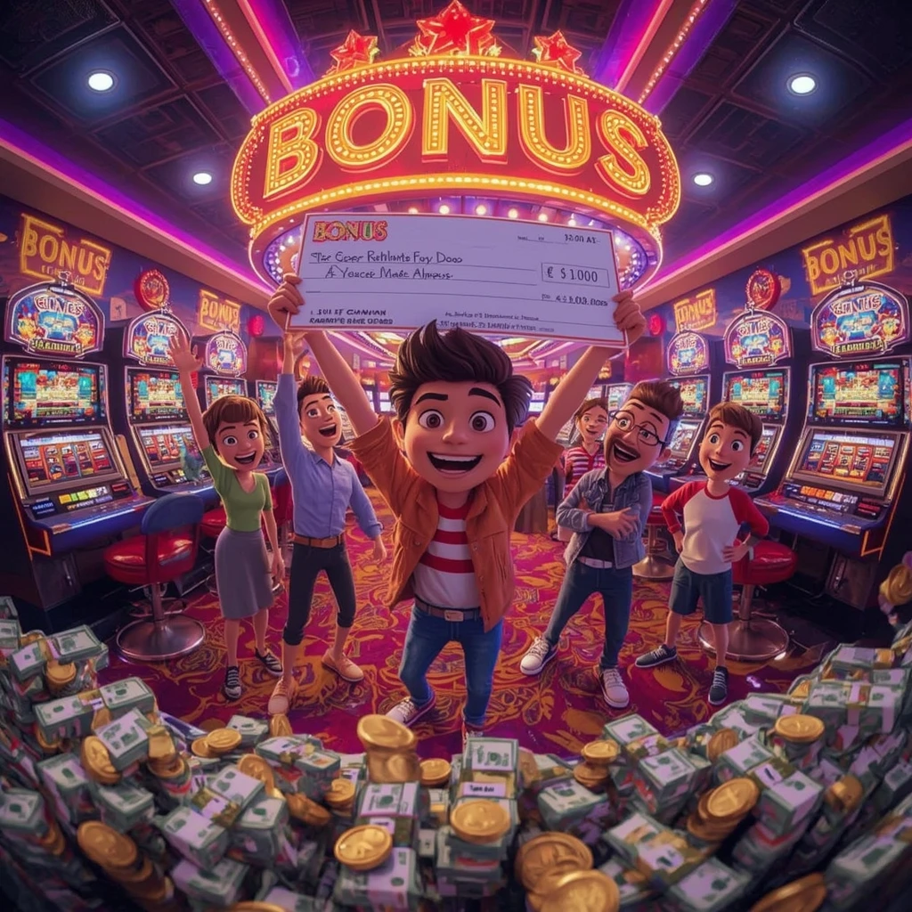 bonus dans les mains d'un homme au CASINO CASINOCHAN