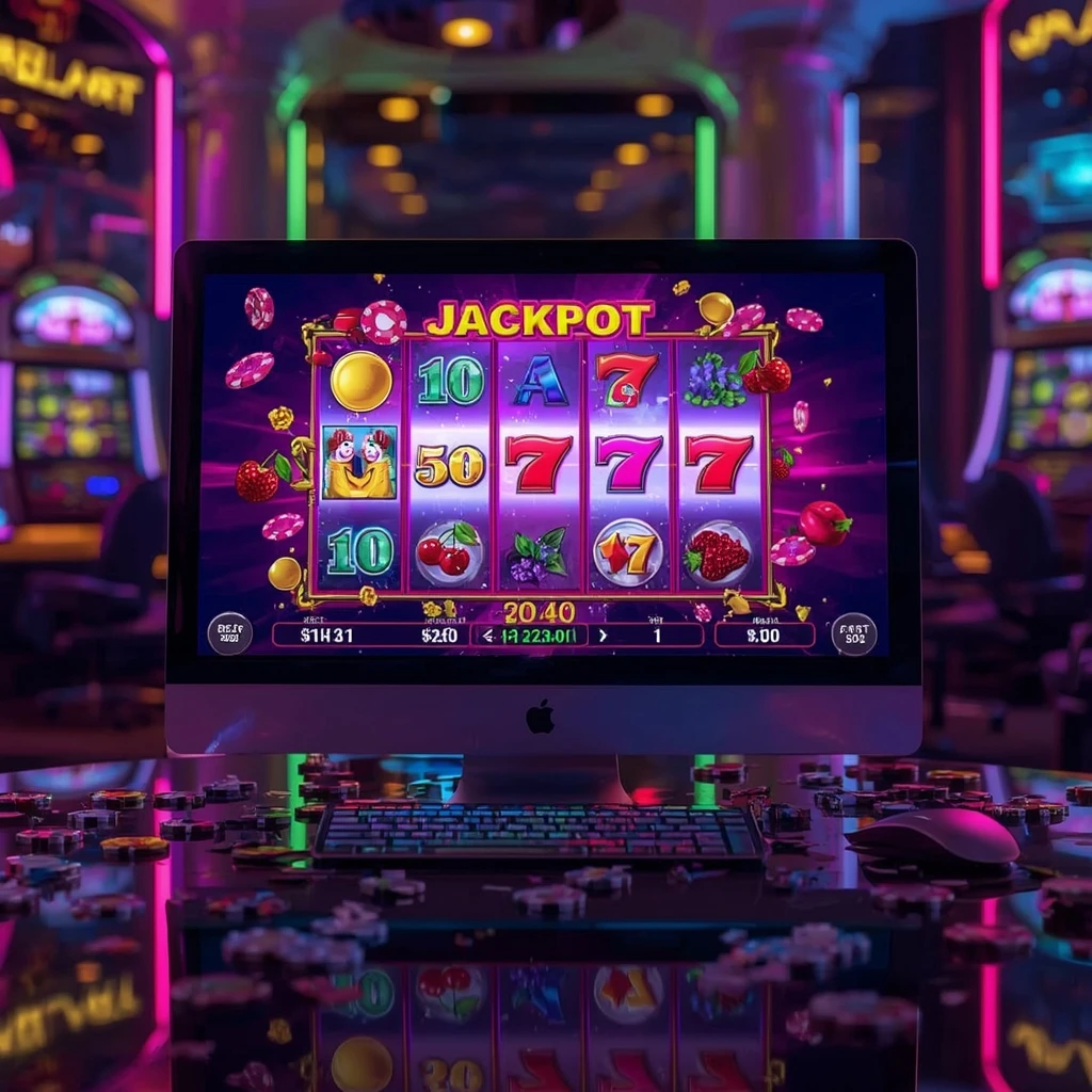 slots sur le moniteur CasinoChan
