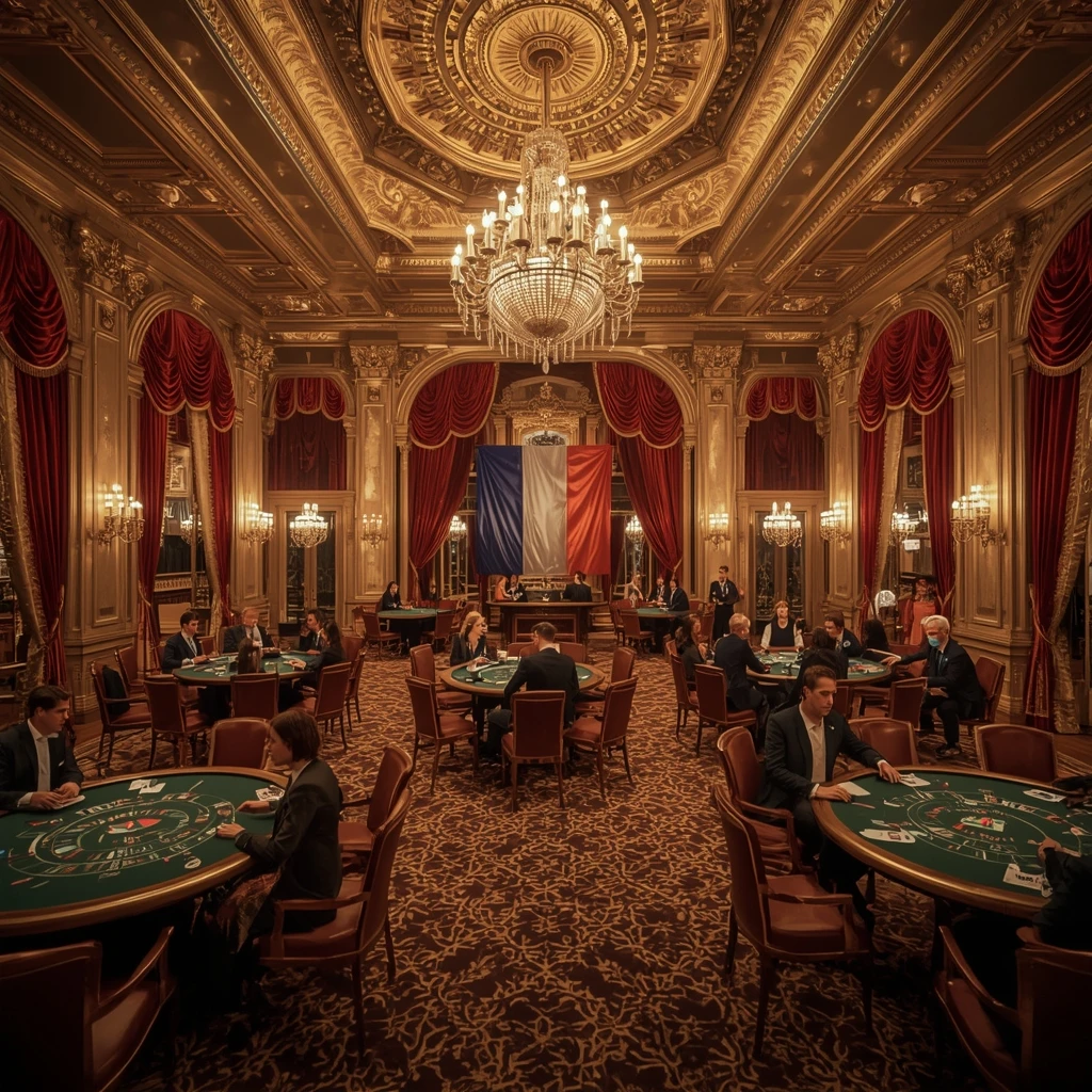Le casino et le drapeau français CASINOCHAN